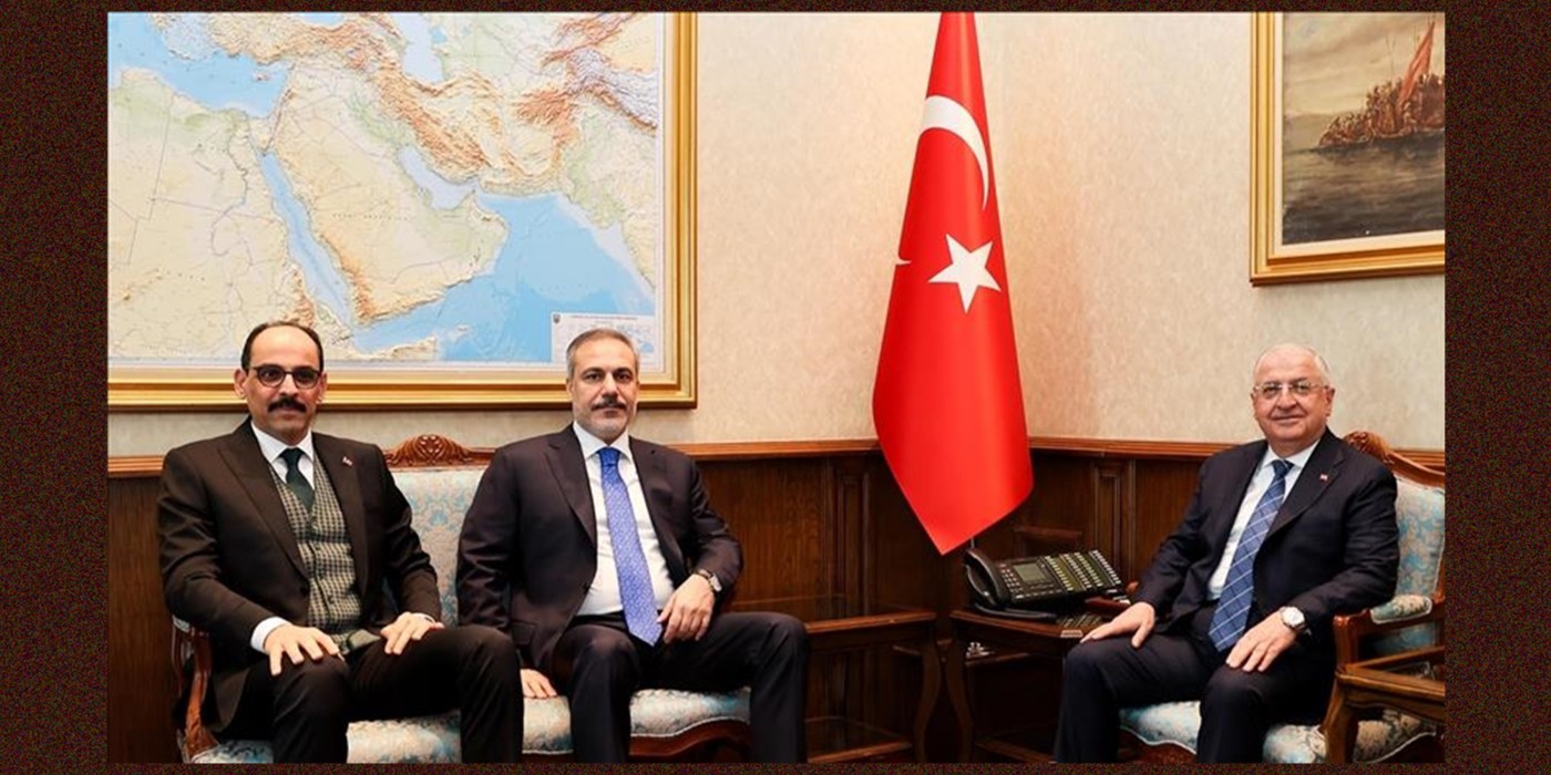 Image of Turkey’s intelligence chief, defense, foreign ministers convene as Erdogan plans Iraq trip