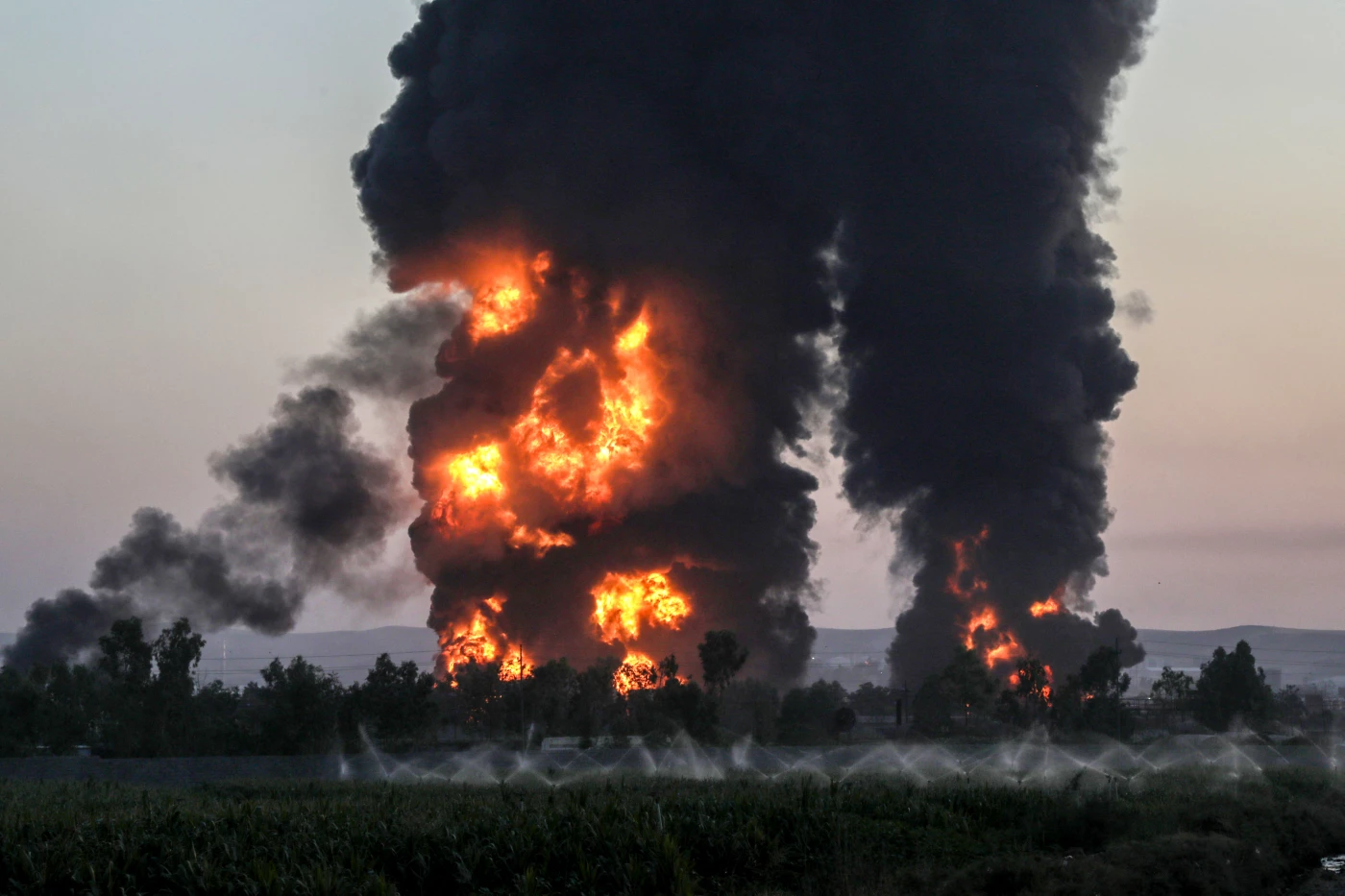 Image of Fire engulfs Erbil oil refinery, millions lost