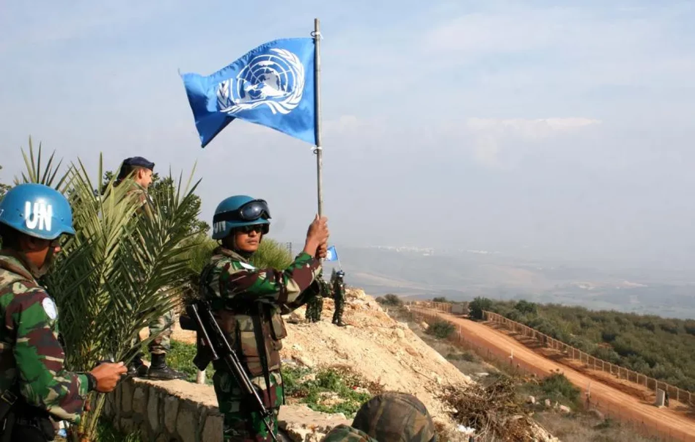 Image of UN says 4 peacekeepers hurt in Lebanon blast