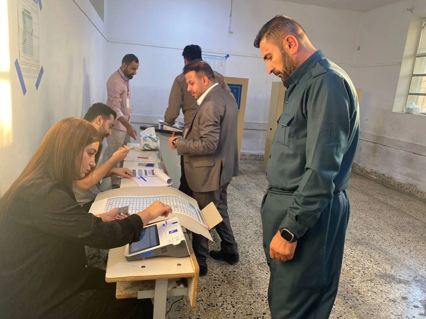 Image of Voter turnout reaches 31 percent until midday in Kurdistan Region's parliamentary elections