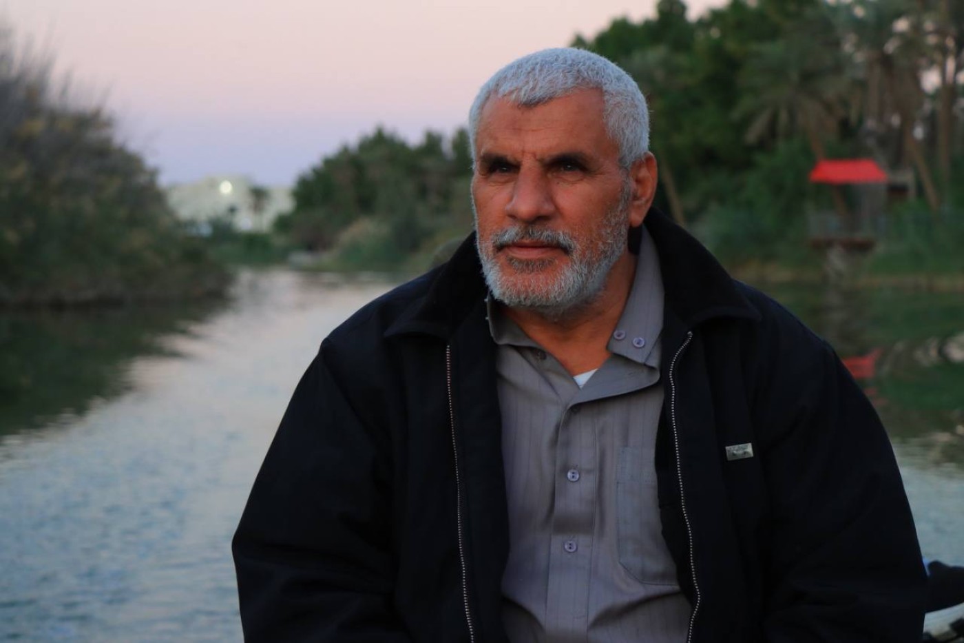 Image of Abu Yaqoub's Reflections on Hamdan River in Basra