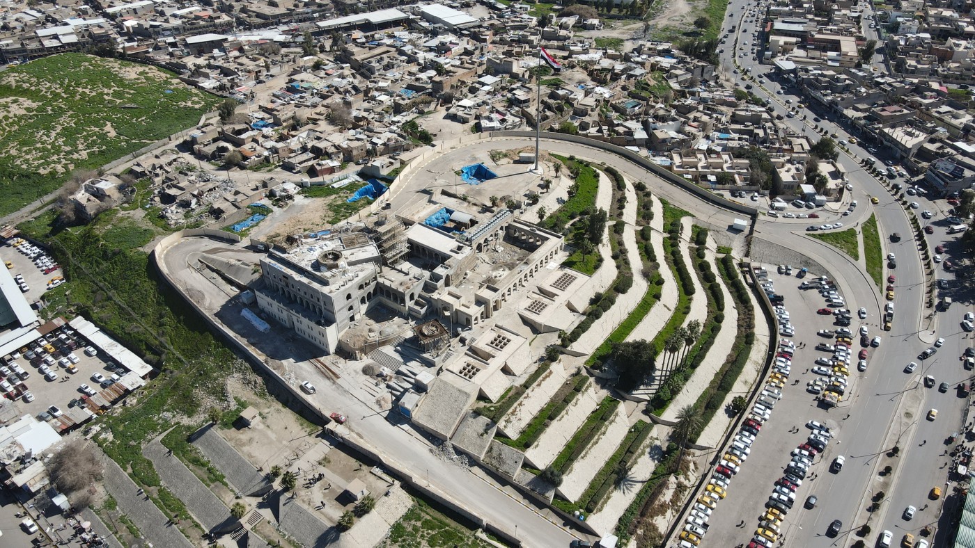 The reconstruction of the Mosque of Prophet Yunus in Mosul Image