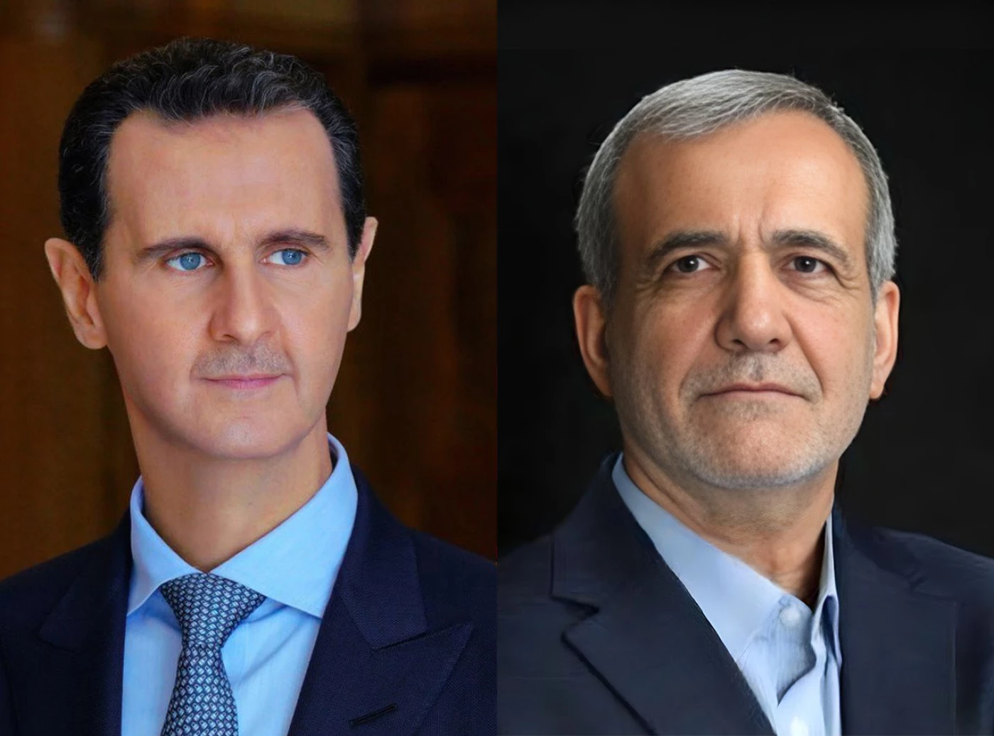 Image of Syria’s Assad, Iran’s Pezeshkian discuss regional stability amid escalations