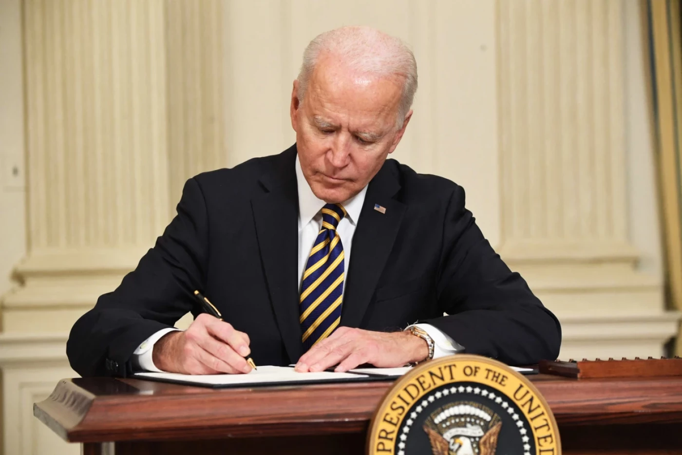 Image of US extends national emergency executive order on Iraq