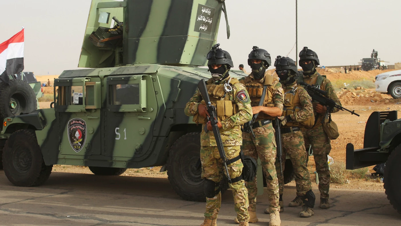 Image of Significant ISIS documents, equipment confiscated in Iraqi army's airborne operation in Anbar