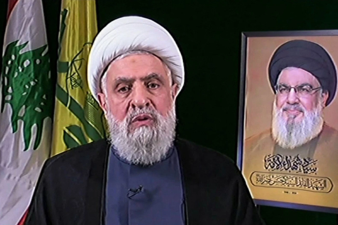 Hezbollah’s new leader pledges continued resistance, support for Gaza in first address Image