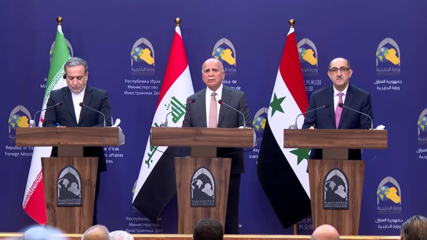 Image of Syria, Iraq, Iran FMs reiterate collaboration for de-escalation, as Damascus rapidly loses ground to rebels