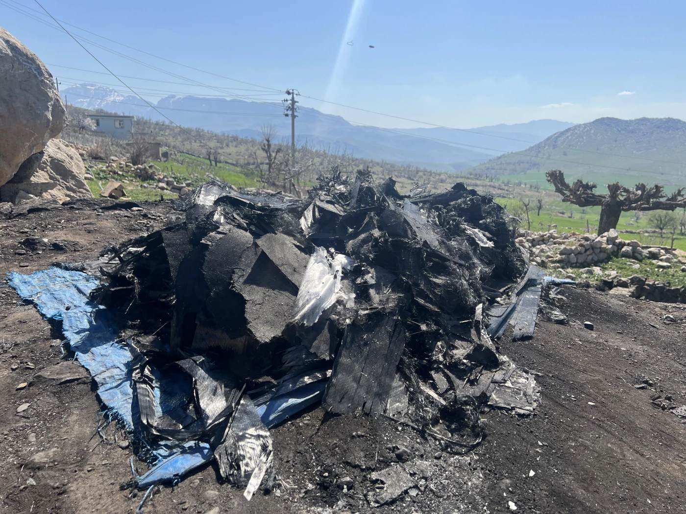 Image of PKK claims responsibility for shooting down 'Turkish' drone in Sulaimani