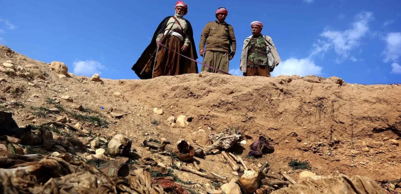 Image of Human remains believed killed by ISIS found inside water tank in Sinjar: Watchdog