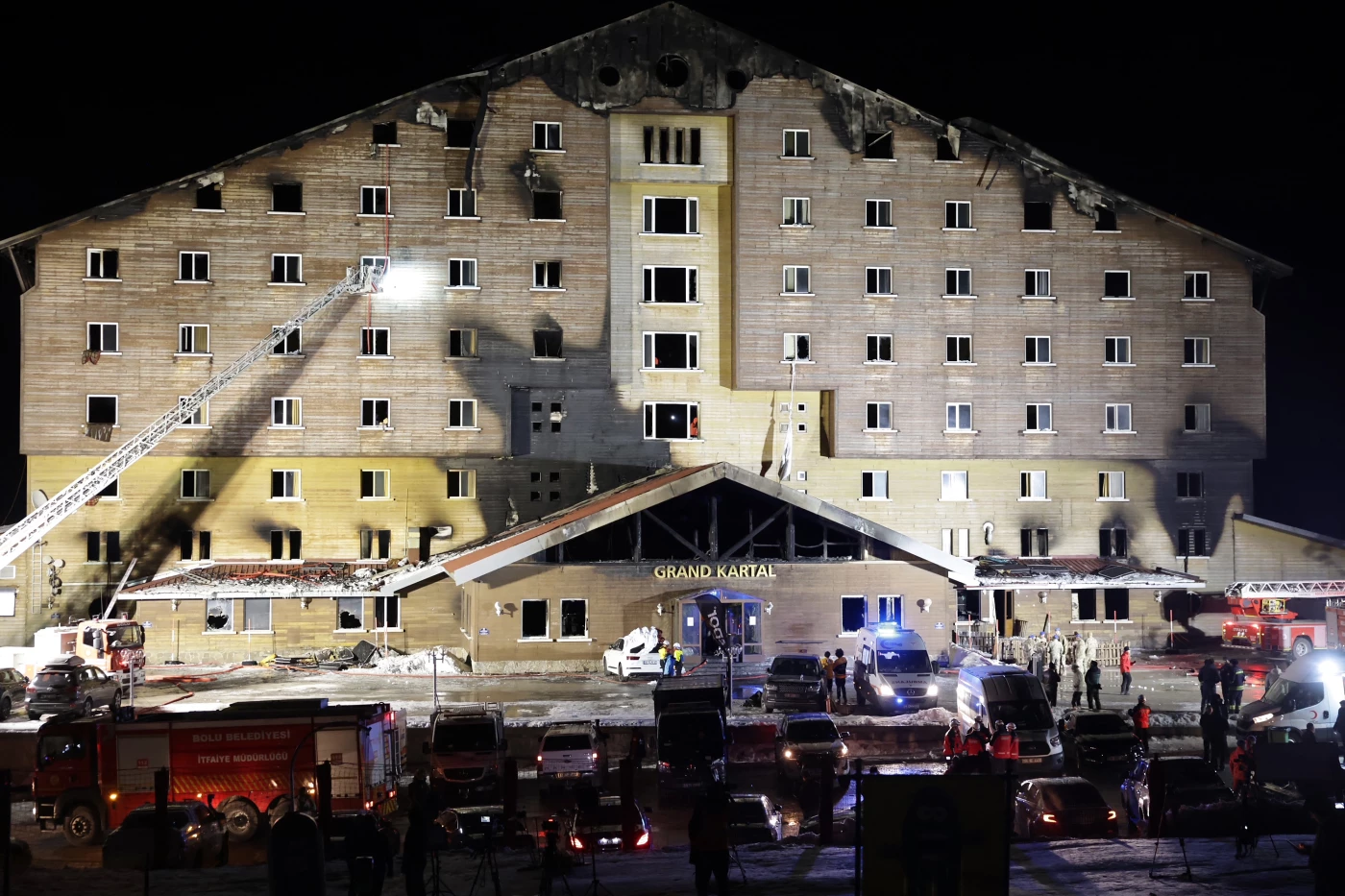 Image of Iraqi, Kurdish leaderships offer condolences for Turkey's deadly hotel fire