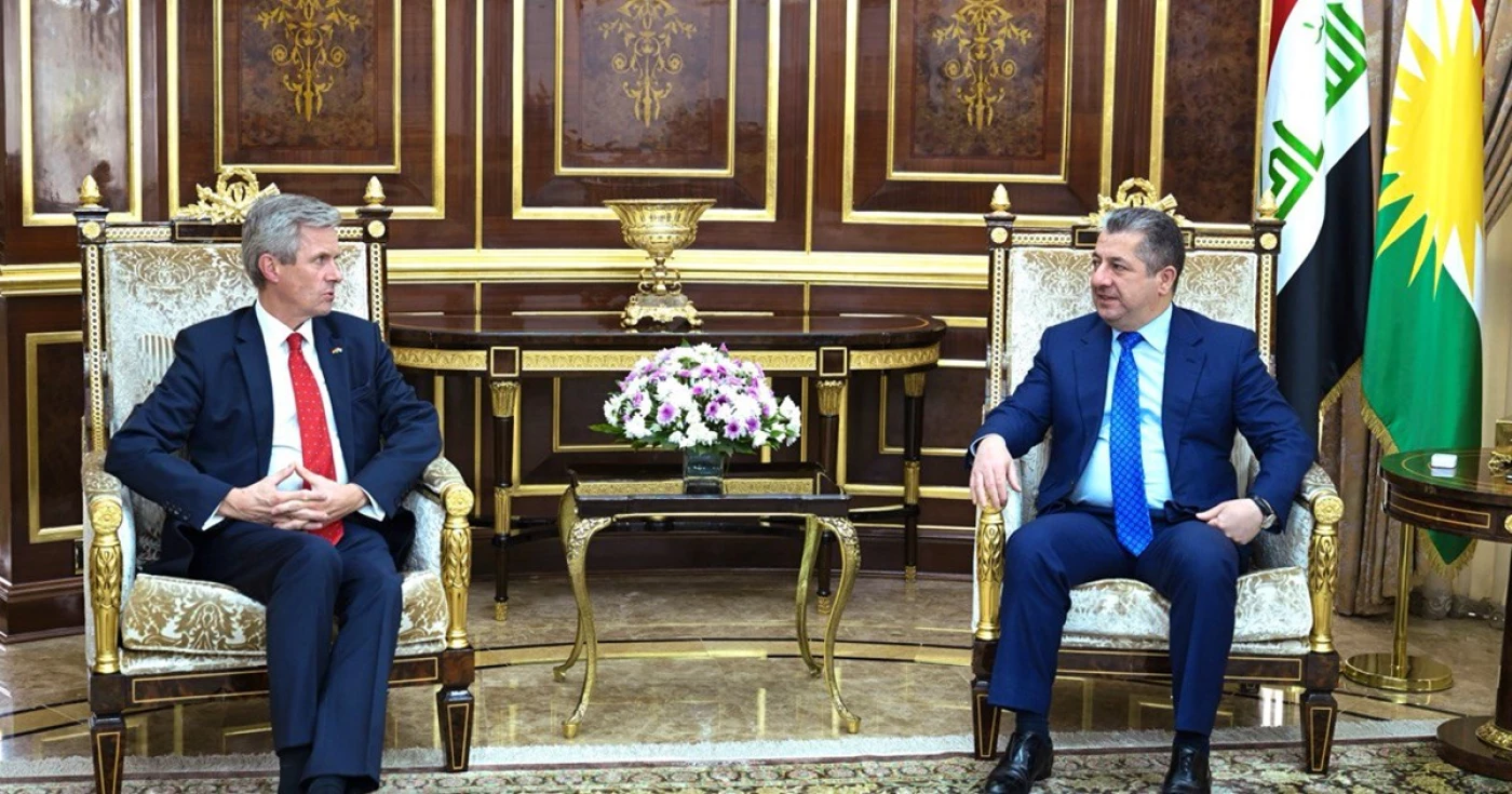 Image of PM Barzani, Germany Consul General stress need for KRG cabinet formation ‘as soon as possible’