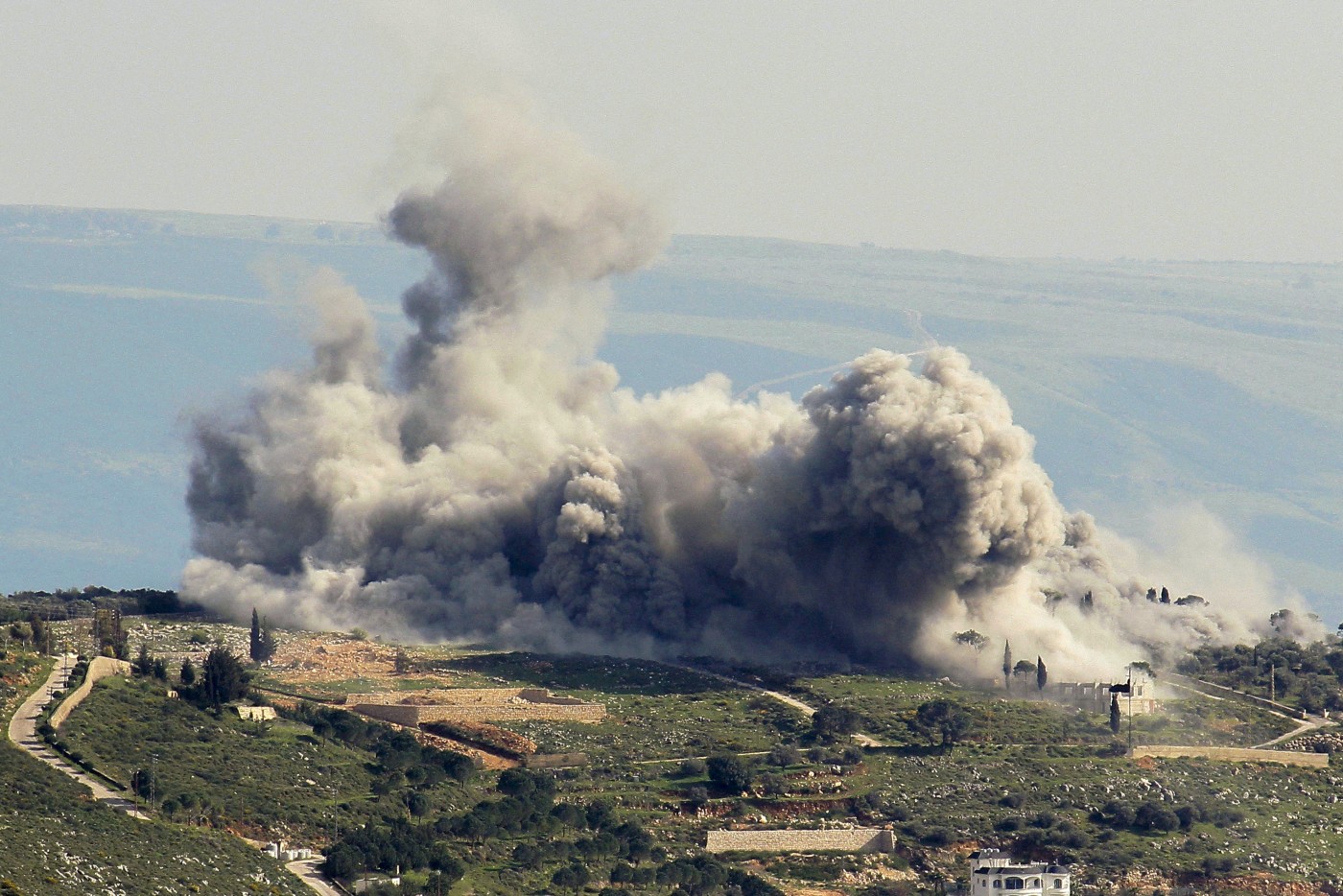 Image of Four wounded in Israeli strikes on east Lebanon's Baalbek