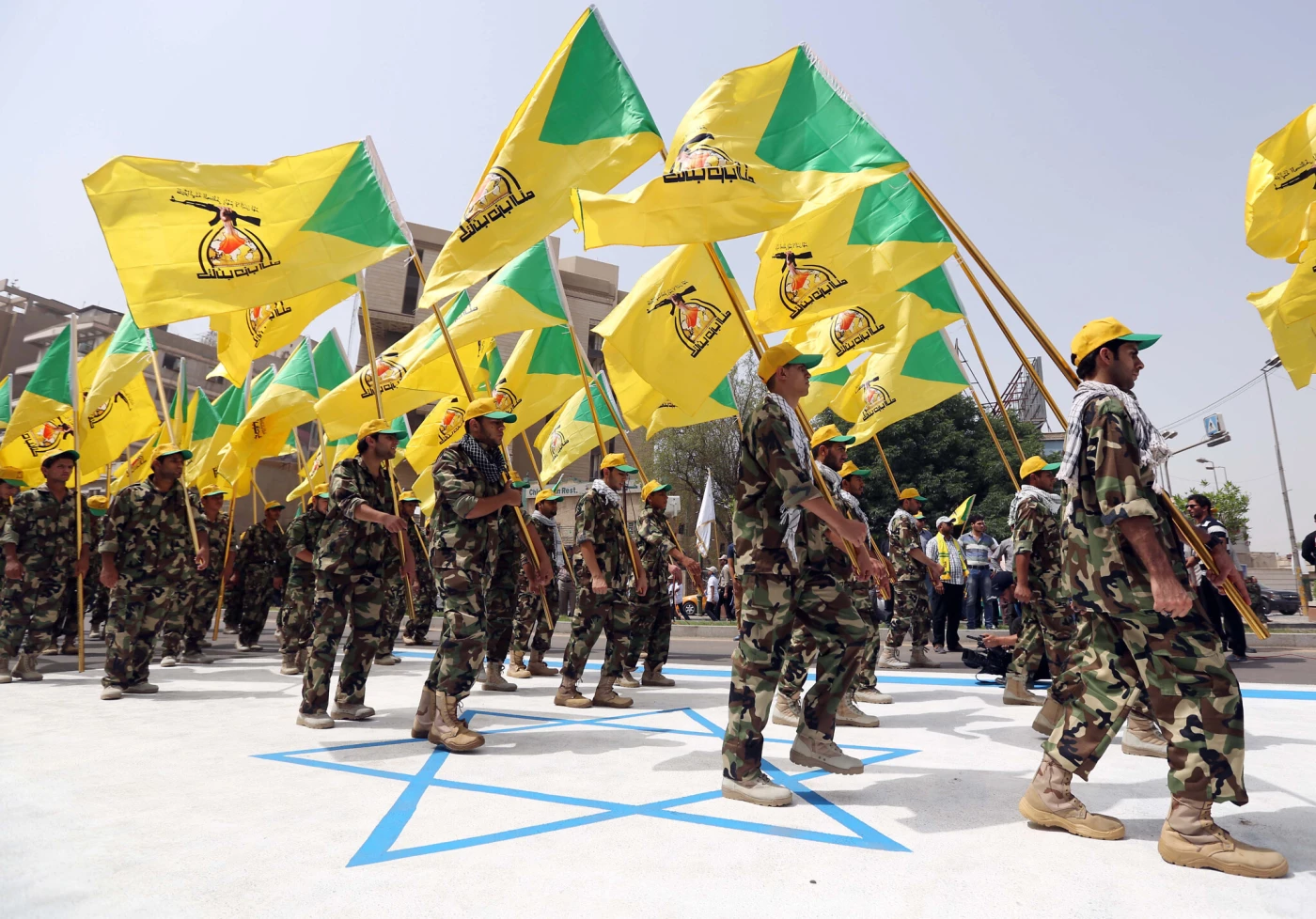 Image of Islamic Resistance in Iraq shows solidarity with recent Hezbollah strike on Israel