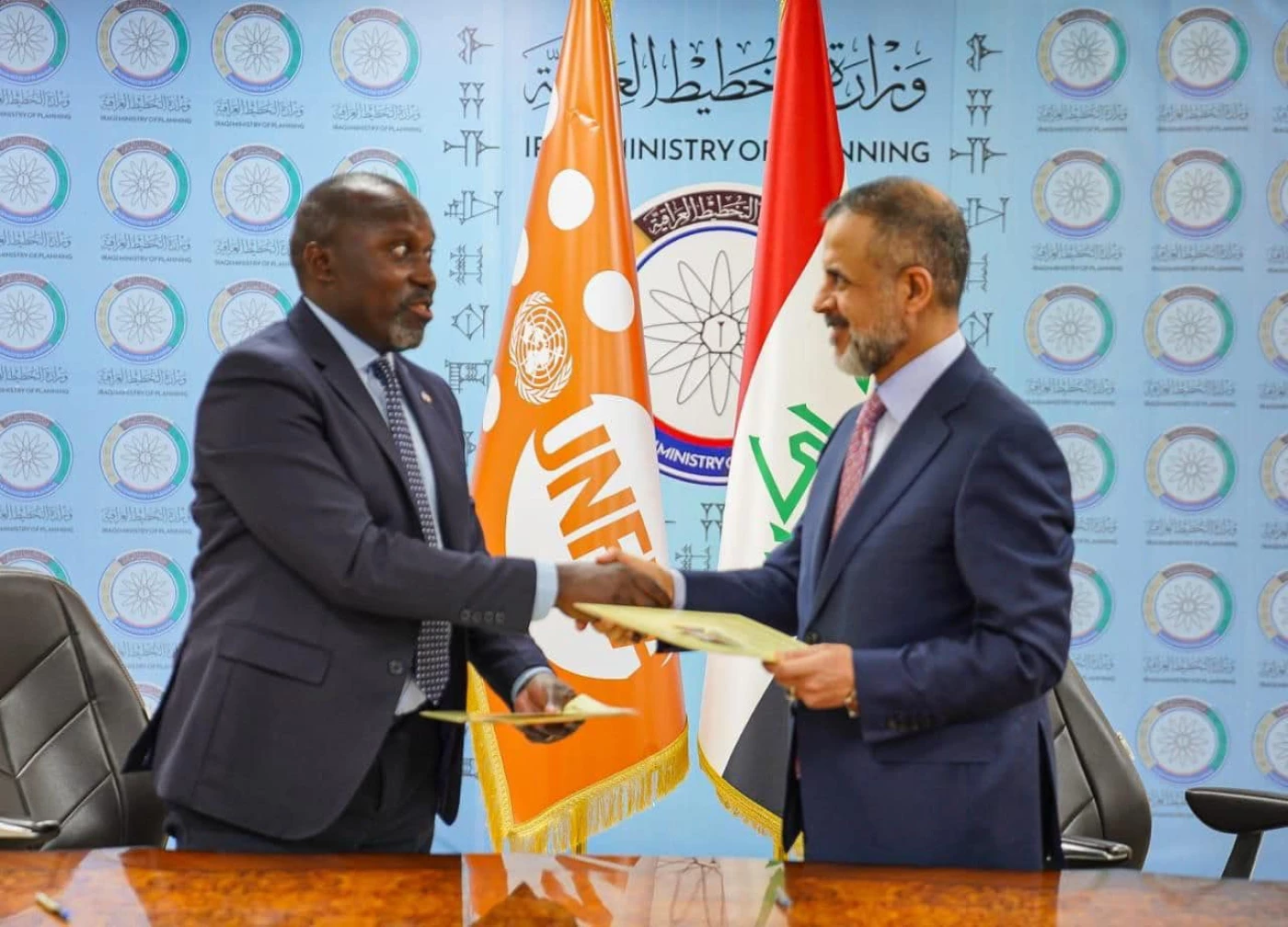 Image of Iraq, UNFPA sign agreement for 2024 census support
