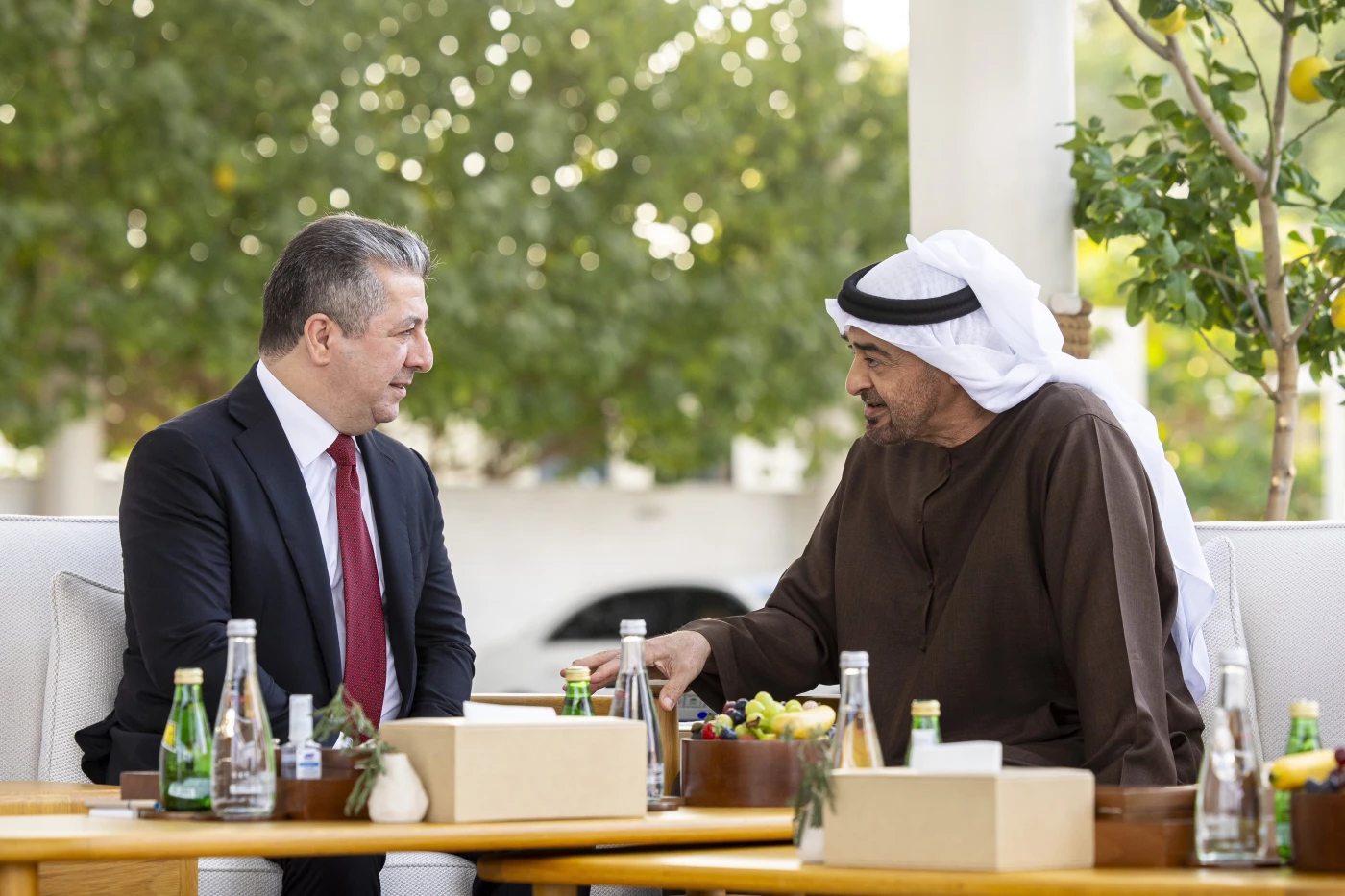 Image of PM Barzani, UAE President discuss ’strong bilateral ties’ in Abu Dhabi 